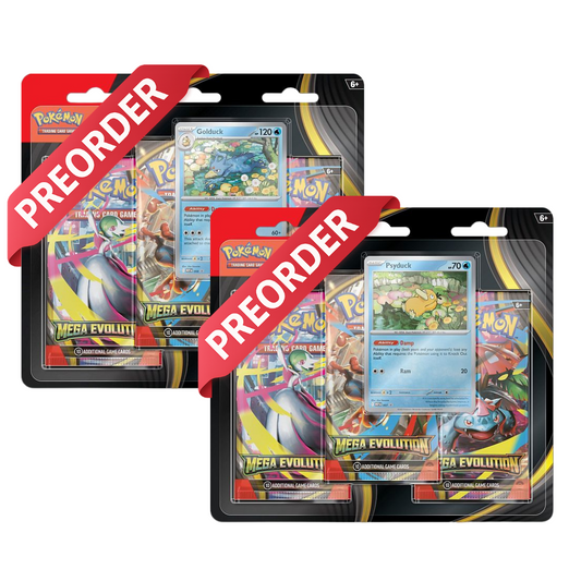 Pokemon Blister Pack - 3-Pack x 2 Mega Evolution *PRE-ORDER*