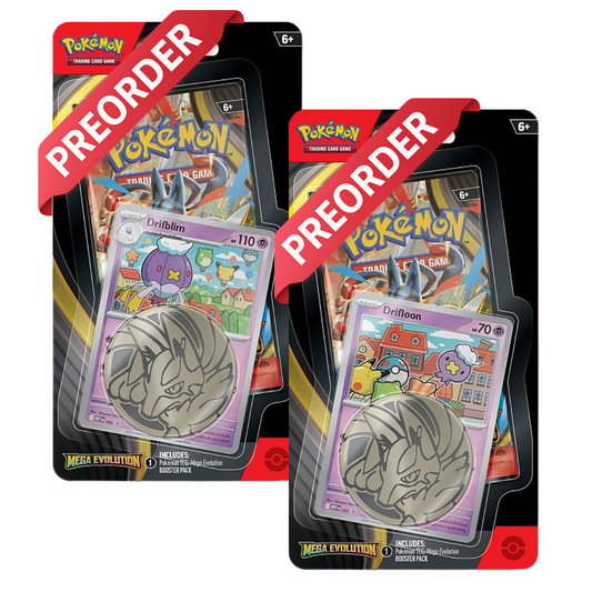 Pokemon Blister Pack - Drifblim + Drifloon Mega Evolution *Pre Order*