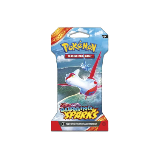 Pokemon Surging Sparks Sleeved Booster Pack (Random Artwork Pack)