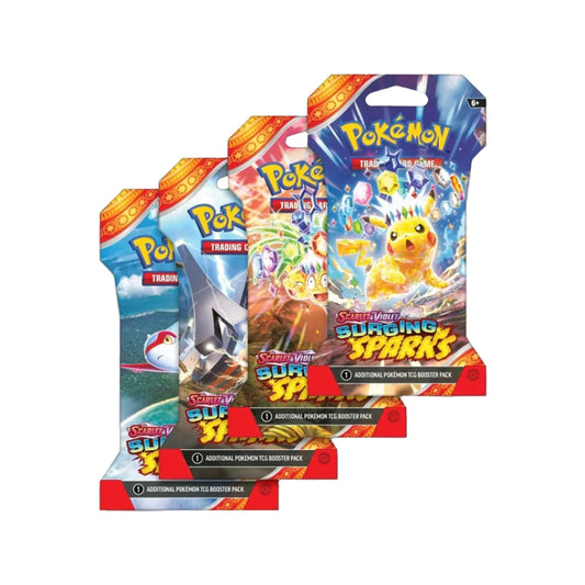 Pokemon Surging Sparks Sleeved Booster Pack (Random Artwork Pack)