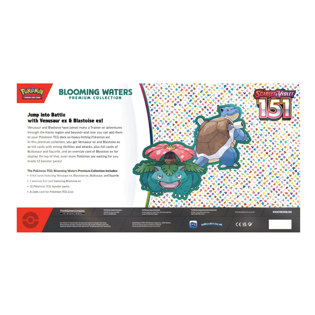 Pokemon Scarlet & Violet: 151 - Blooming Waters Premium Collection