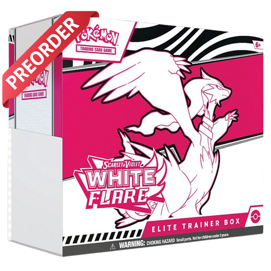Pokemon SV10.5 White Flare Elite Trainer Box Release Date 18th July *PreOrder*