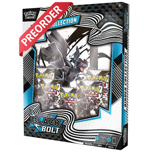 Pokemon SV10.5 Black Bolt Binder Collection Release Date 18th July *PreOrder*