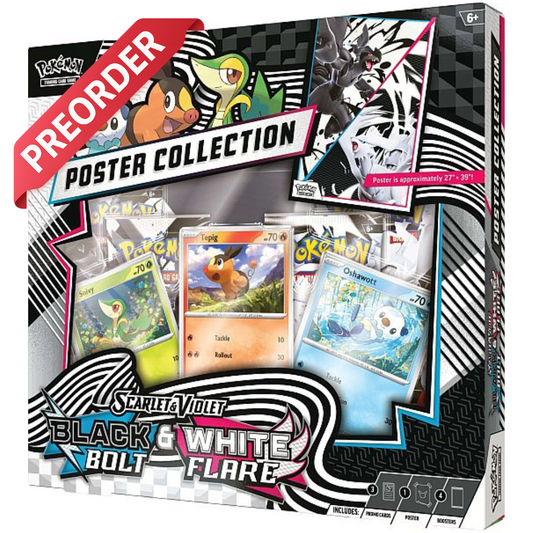 Pokemon SV10.5 Black & White Unova Poster Collection Release Date 18th July *PreOrder*