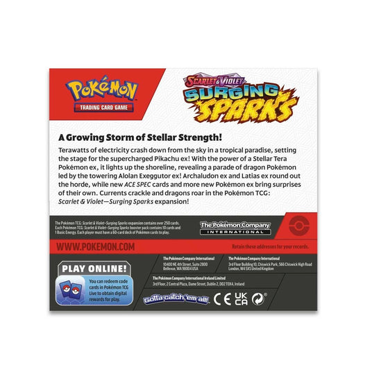 Pokemon Surging Sparks Booster Box **Pre-Order** Delivery on or before 31st Jan