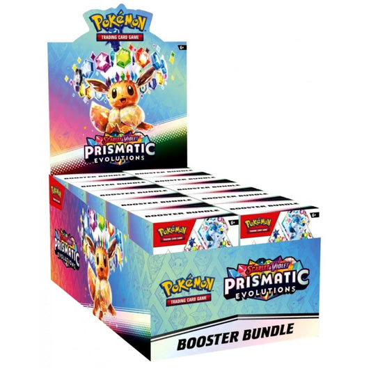 Pokemon Prismatic Evolutions Booster Bundle ** Pre Order - Feb Release