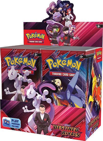 Pokemon Display (Booster Box) - SV10 - Scarlet & Violet: Destined Rivals - 36 Boosters